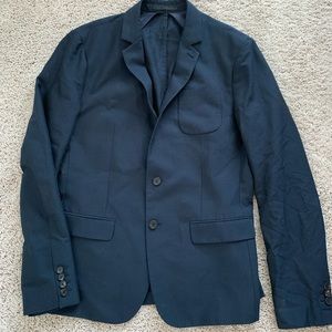 All Saints size 40 navy blazer